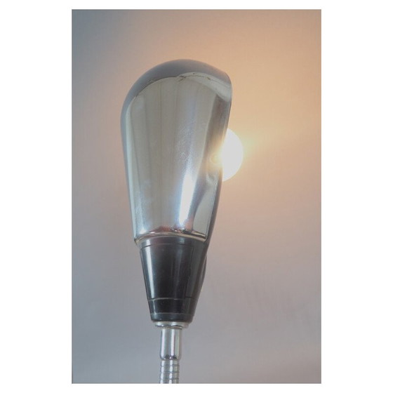 Image 1 of Vintage-Schreibtischlampe aus flexiblem Metall, 1960