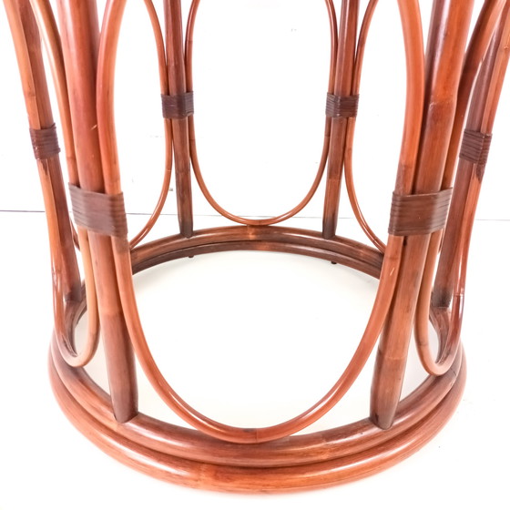 Image 1 of Vintage manou mit Esstisch aus Rauchglas