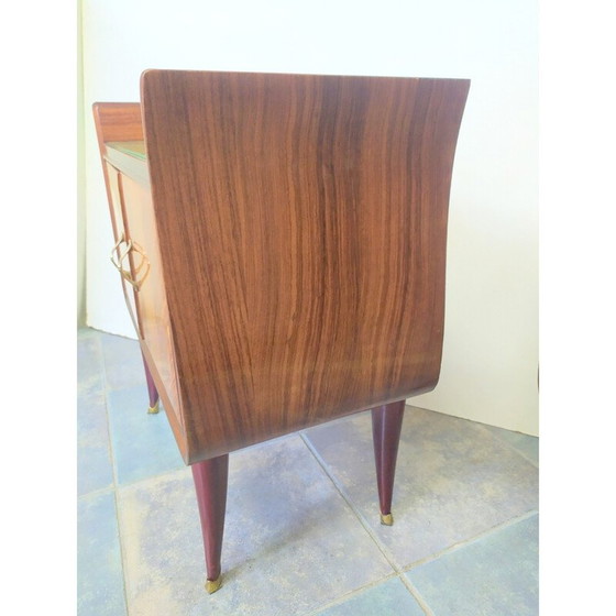 Image 1 of Paar Vintage-Nachttische von Paolo Buffa, 1950er Jahre