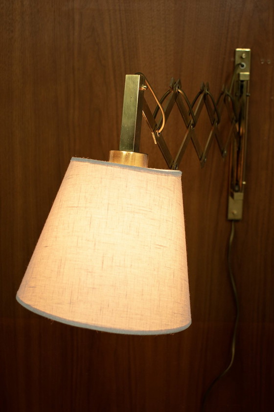 Image 1 of Scherenlampe aus Messing