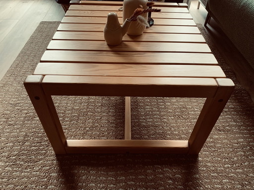 Ikea Karin Mobring 1970 Kiefernholz Couchtisch