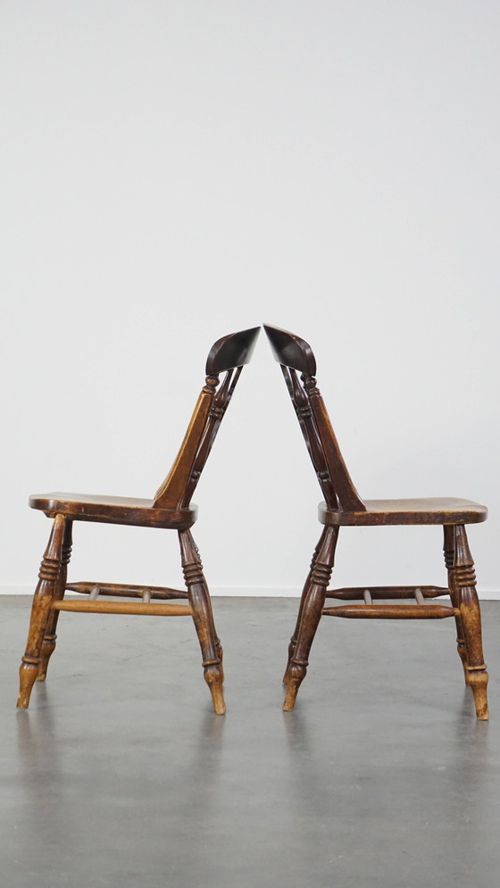 Image 1 of 2 X Esstischstuhl aus Holz