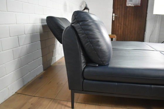 Image 1 of Ledersofa Dieter Knoll Zweisitzer Ledercouch Sofa Couch