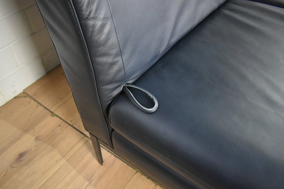 Image 1 of Ledersofa Dieter Knoll Zweisitzer Ledercouch Sofa Couch