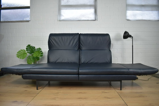 Image 1 of Ledersofa Dieter Knoll Zweisitzer Ledercouch Sofa Couch