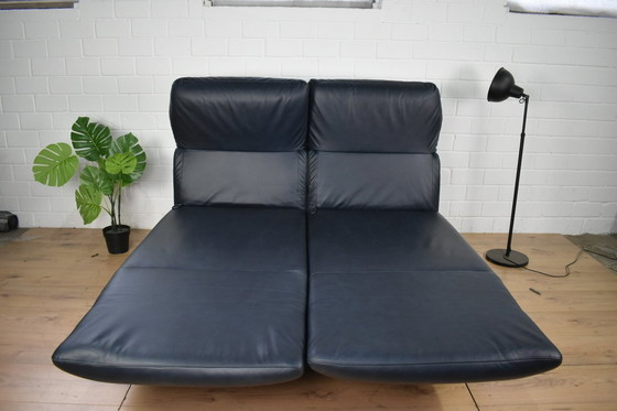Image 1 of Ledersofa Dieter Knoll Zweisitzer Ledercouch Sofa Couch