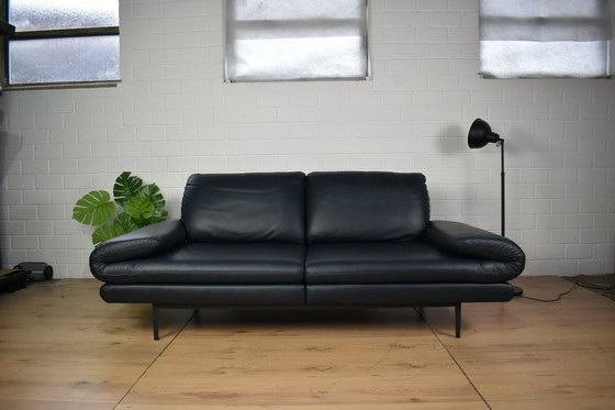 Image 1 of Ledersofa Dieter Knoll Zweisitzer Ledercouch Sofa Couch