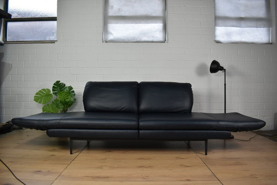 Image 1 of Ledersofa Dieter Knoll Zweisitzer Ledercouch Sofa Couch