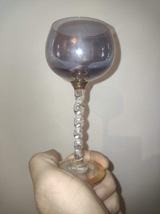 Image 1 of Weinglas Crystal Murano