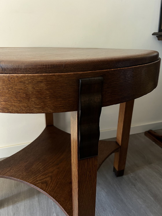 Image 1 of Art Deco Couchtisch der Amsterdamer Schule