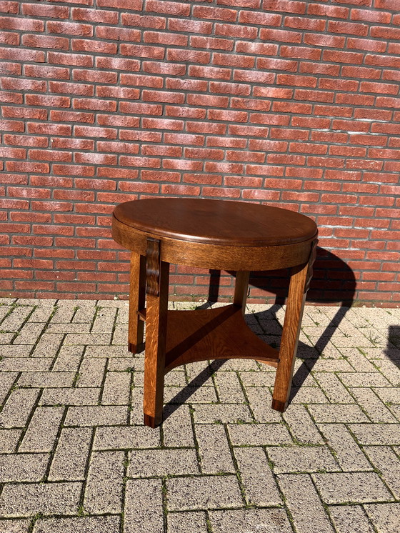 Image 1 of Art Deco Couchtisch der Amsterdamer Schule
