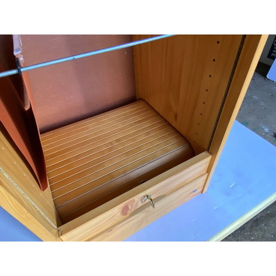 Image 1 of Vintage-Aktenschrank in heller Eiche, 1980