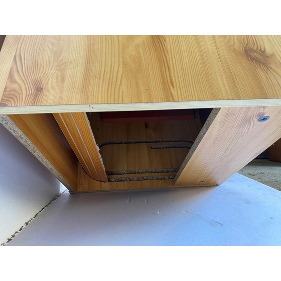 Image 1 of Vintage-Aktenschrank in heller Eiche, 1980