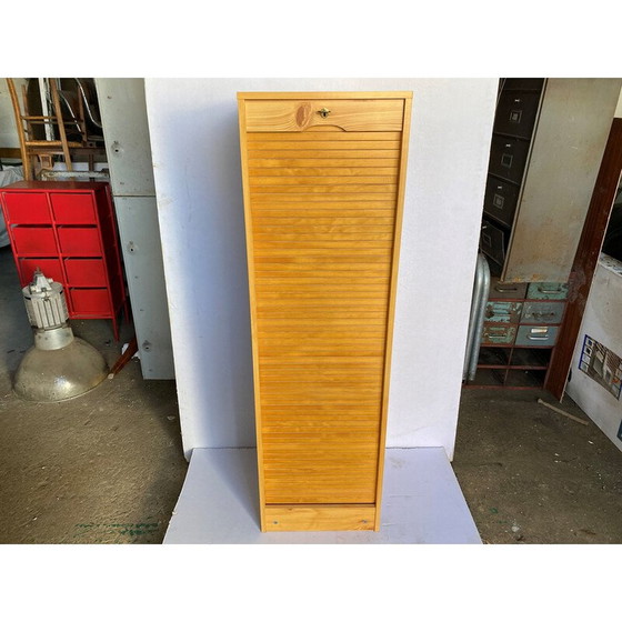 Image 1 of Vintage-Aktenschrank in heller Eiche, 1980