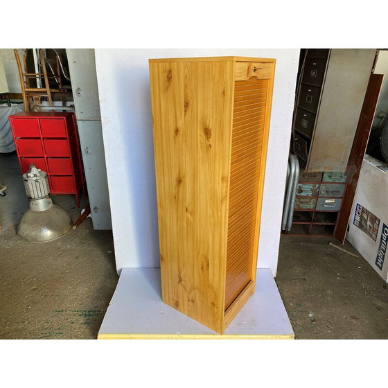 Image 1 of Vintage-Aktenschrank in heller Eiche, 1980