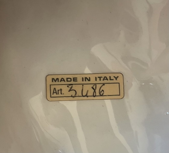 Image 1 of MidCentury Papageienlampe aus Keramik