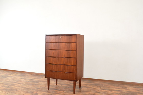 Image 1 of Mid-Century Dänische Teak Kommode, 1960S.