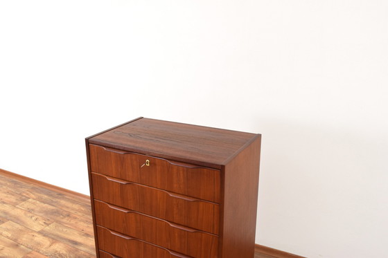 Image 1 of Mid-Century Dänische Teak Kommode, 1960S.