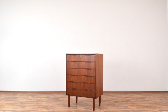 Image 1 of Mid-Century Dänische Teak Kommode, 1960S.