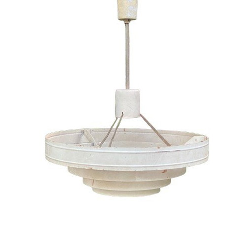 Vintage-Hängeleuchte aus Metall aus den 1960er Jahren - Design