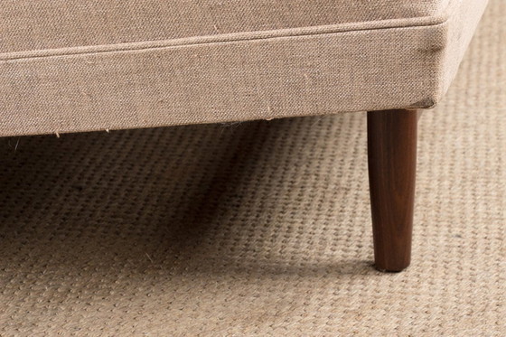 Image 1 of Großes Sofa, Daybed, Skandinavisch Aus Teakholz Und Stoff Neu 1960.
