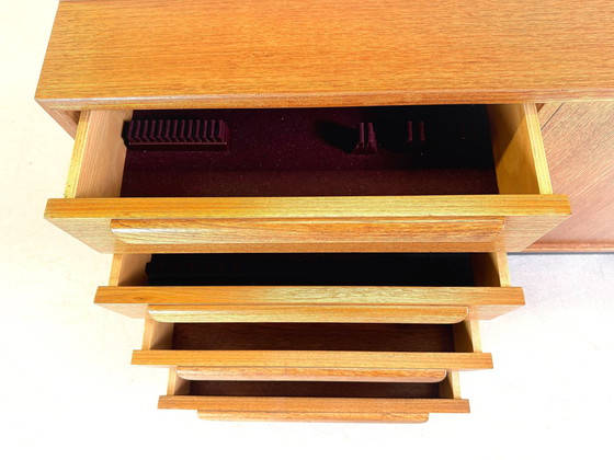 Image 1 of Mid Century Wk Möbel Teak Sideboard Schrank Regal Vintage