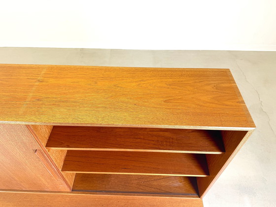 Image 1 of Mid Century Wk Möbel Teak Sideboard Schrank Regal Vintage