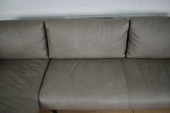 Image 1 of Ledersofa Dieter Knoll Ledercouch Lederecksofa Sofa Couch Ecksofa Schlafsofa