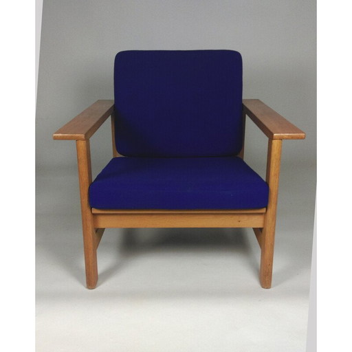 Vintage-Sessel aus massiver Eiche von Søren Holst für Fredericia Furniture, 1984