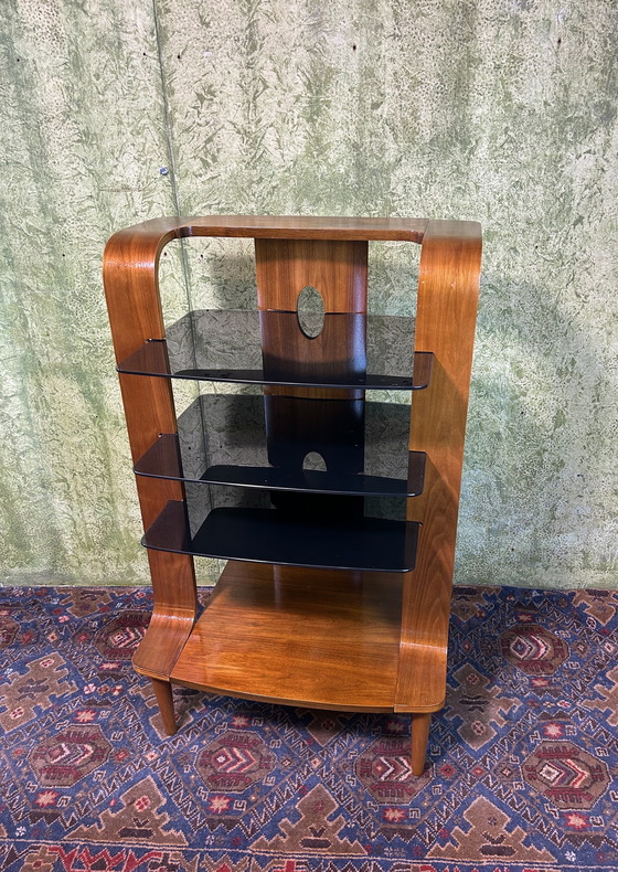 Image 1 of Mid Century Retro Vintage Teakholzständer 1970