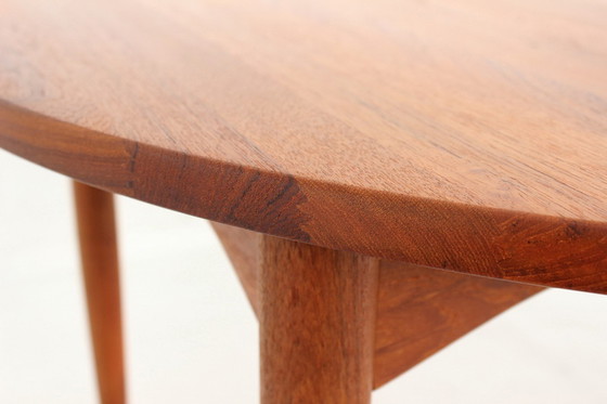 Image 1 of Mikael Laursen Danish XXL Teak Dining Table / Esstisch with 2 insert plates