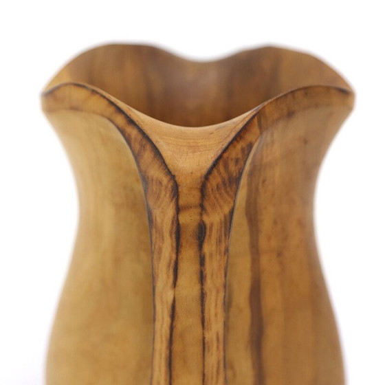 Image 1 of Vintage-Vase aus Formholz, 1960