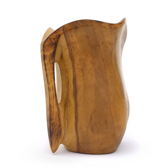 Image 1 of Vintage-Vase aus Formholz, 1960