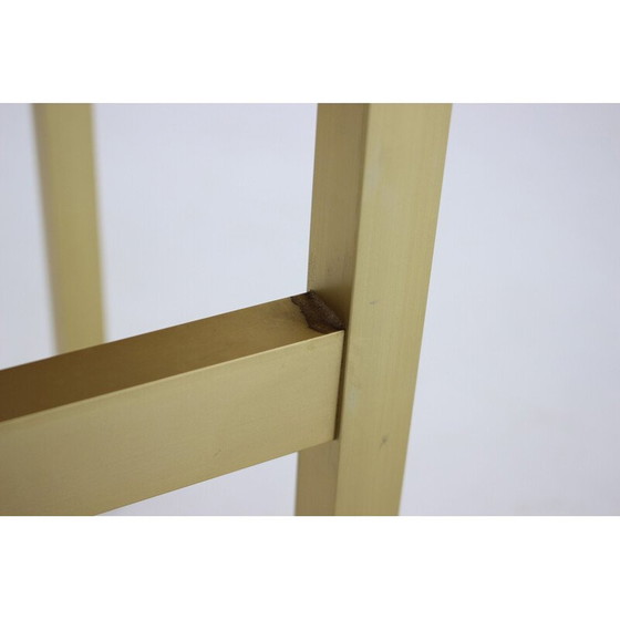 Image 1 of Vintage Beistelltisch aus Messing und Glas, Italien 1960er