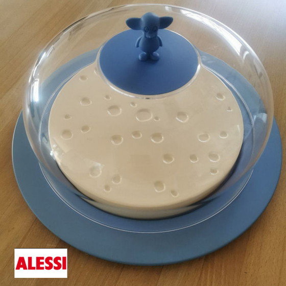 Image 1 of Alessi MG30 AZ Käsebrett blau von Michael Graves