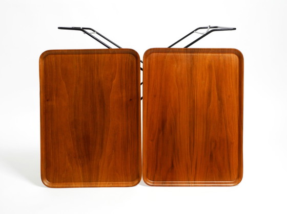 Image 1 of Schöner Schwedischer Mid Century Modern Teak Pagholz Servierwagen Von Ary Fanérprodukter Nybro