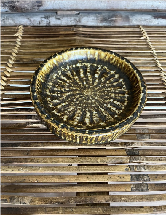 Image 1 of Schale Gunnar Nylund Rörstrand Schweden, Steingut, Serie "Birka", Größe 1, 1960er Jahre