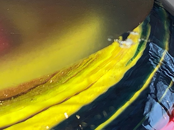 Image 1 of Mehrfarbige Murano-Taschentuchvase