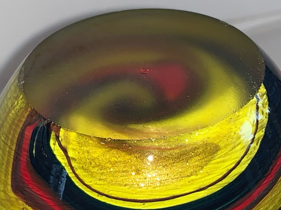 Image 1 of Mehrfarbige Murano-Taschentuchvase