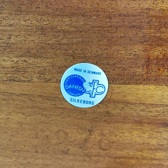 Image 1 of Satz von 3 Beistelltischen aus Teakholz von I. Wikkelso für Cfc Silkeborg, Dänemark 1960er Jahre