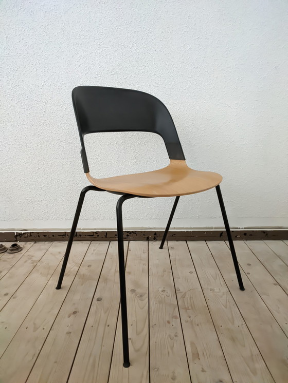 Image 1 of 6x Fritz Hansen BH20 Paar Stühle