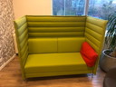 Vitra Alkoven, hohe Rückenlehne, 2x