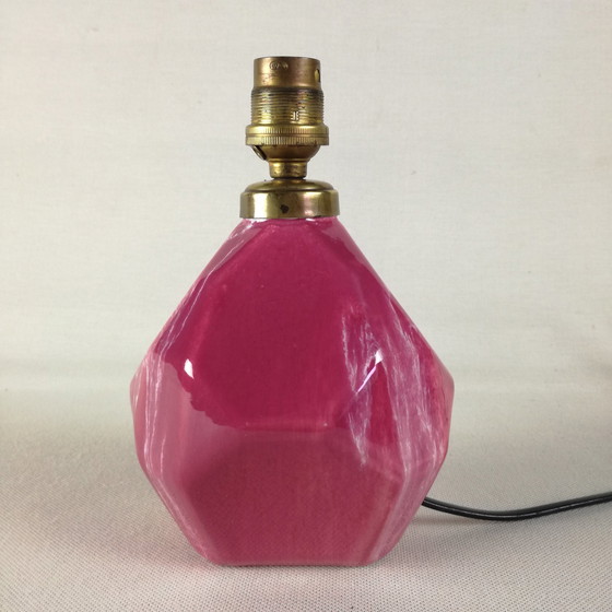 Image 1 of Kubistischer Lampenfuß Aus Keramik