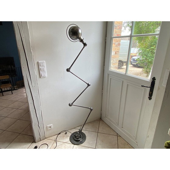 Image 1 of Vintage Jieldé Stehleuchte mit 5 Armen von Jean Louis Domecq, 1950