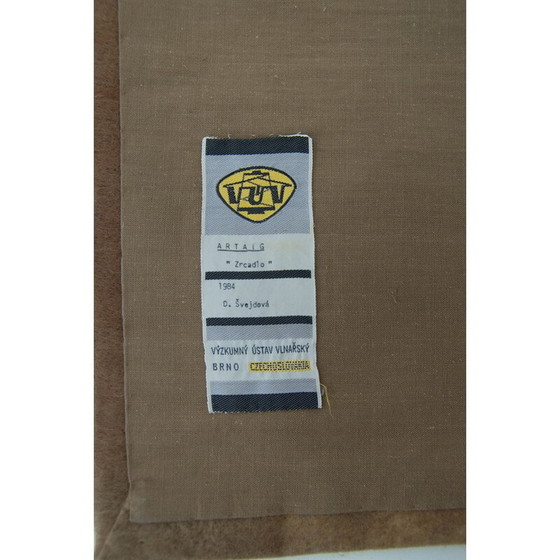 Image 1 of Wandteppich aus Wolle von D. Švejdova