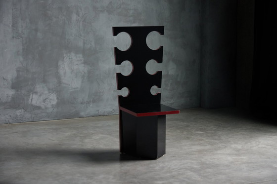 Image 1 of Paar skulpturale Stühle von Mario Sabot von Max Papiri 1970er Jahre