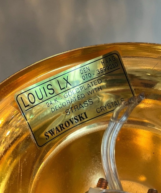 Image 1 of Xl Branded Swarovski Floral Kronleuchter Pendelleuchte Kristall