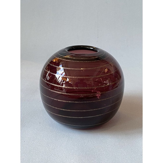 Image 1 of Alte Glasvase von Robert Pierini in Biot, 1983