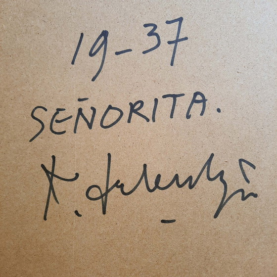 Image 1 of Kees Salentijn – Señorita-Zeichnung