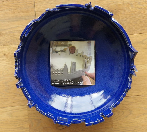 Vintage Skyline Rotterdam Maßstab